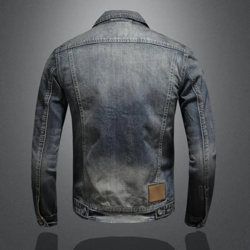 Carlo™ | Giacca autunnale in jeans traspirante