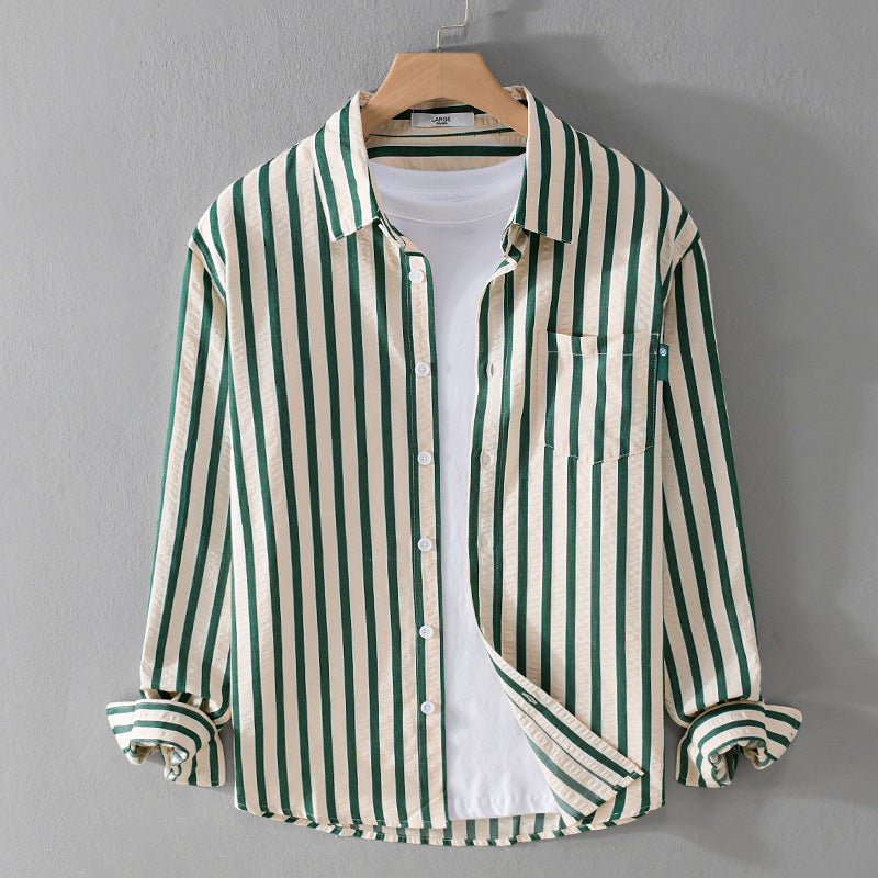 Massimiliano™ | Camicia a righe traspirante